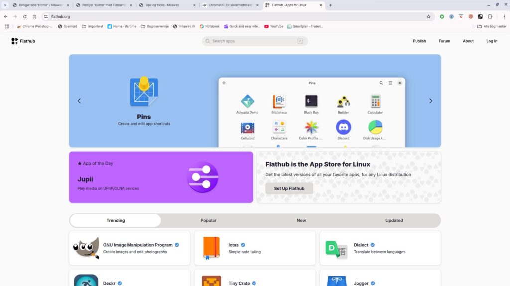 Flatpak Chromeos
